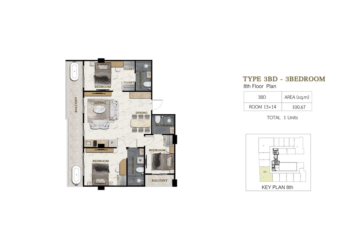 ผังห้องขนาดใหญ่